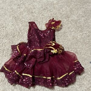 Toddler Dance Leotard Costume Dress